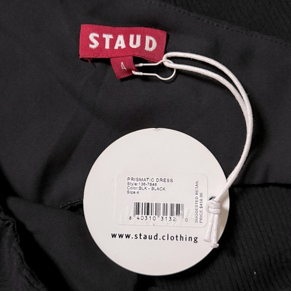 STAUD Prismatic Dress - Black - Picture 11 of 14